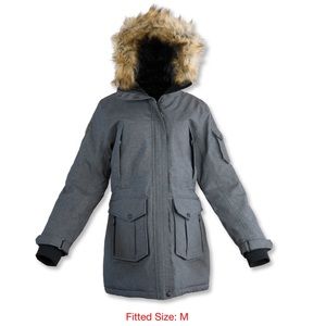 Stormtech Parka with Faux Fur Hood Women’s Size Medium